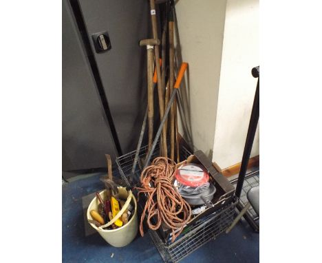 A Collection of Various Garden Tools