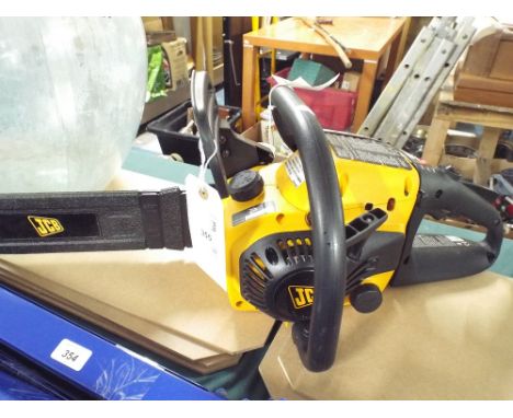 A Petrol JCB Chainsaw 