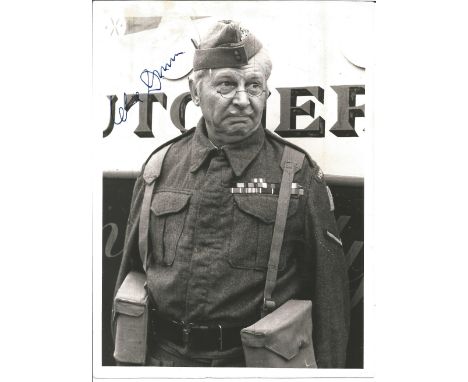 Clive Dunn signed 8x6 black and white Dads Army photo. Good condition. All autographs come with a Certificate of Authenticity