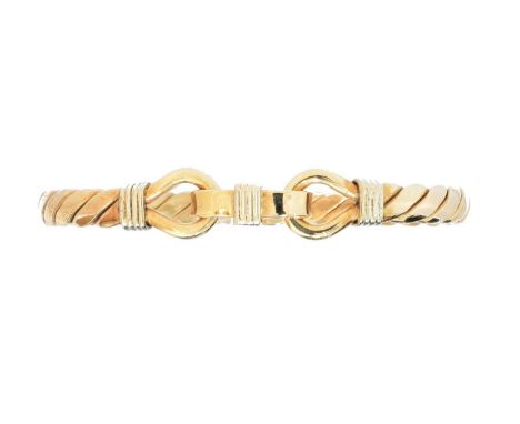 A 9ct gold bangle,  A 9ct gold bangle, hallmarks for Birmingham, inner diameter 6.4cm, gross weight 29.8g.Overall condition g