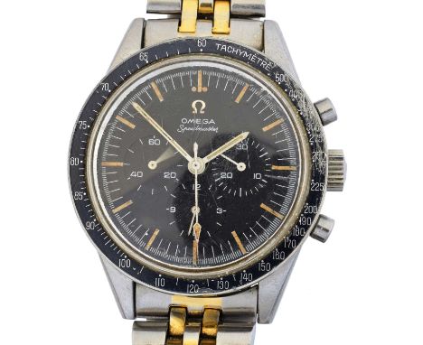 A rare 1960s Omega Speedmaster wristwatch, circa 1962-4, A rare 1960s Omega Speedmaster wristwatch, circa 1962-4, ref. 105.00