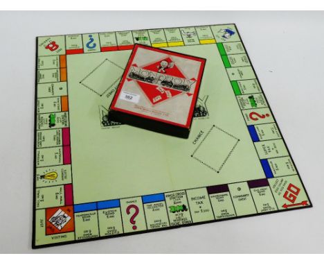 Vintage Monopoly set and board