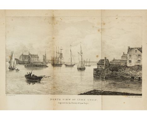 England.- Roberts (G.) The History of Lyme Regis, Dorset, 2 folding lithographed plates, illustrations, list of subscribers, 