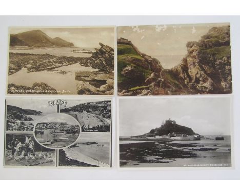 Large quantity of postcards&nbsp;to include 200 Cornwall, 200 Sussex, 200 churches and monuments, 200 Sussex, 416 good mixed 