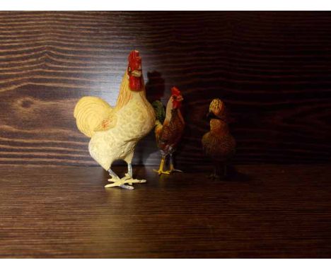 COLLECTION OF EARLY 20TH-CENTURY CHILDREN MODEL ANIMALS
including birds, exotic and domestic, dogs, etc. together with trees 
