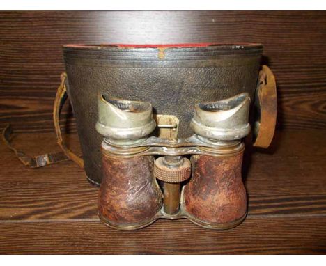 TWO VINTAGE BINOCULARS