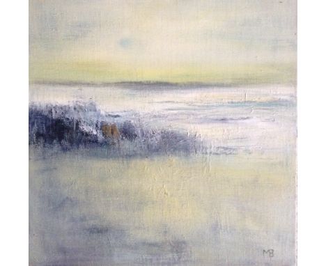 MAY BYRNE, EARLY LIGHT 40.5cm x 40.5cm oil on canvas, signed Framed