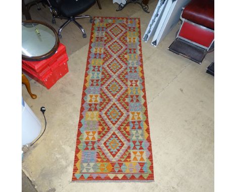 A Choli Kilim runner, 237 x 74cm 