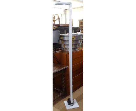 A contemporary design painted metal uplighter by Castaldi Lighting, Italy, H195cm 