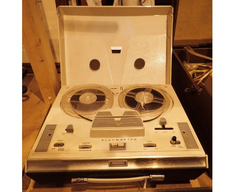 Fidelity Playmaster reel to reel tape recorder. Not available for in-house P&amp;P, contact Paul O'Hea at Mailboxes on 01925 