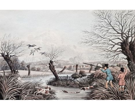 After R Havell&nbsp;
Sporting prints&nbsp;
Wild duck shooting, snipe shooting, pheasant shooting, partridge shooting, all fra
