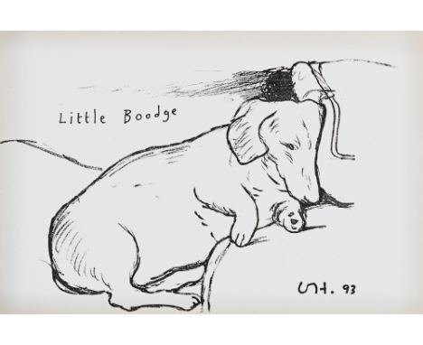 David Hockney (British 1937-), 'Little Boodge' 1993, offset lithograph on wove paper, bearing the Artists Copyright verso; sh