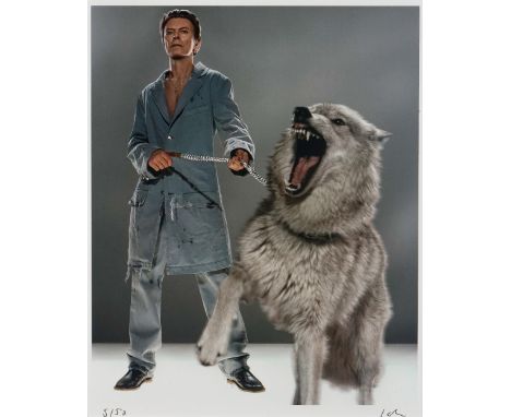 Markus Klinko (Swiss 1961-), 'The Protector', 2002, archival pigment print on paper, signed and numbered 5/50 in black ink; 8