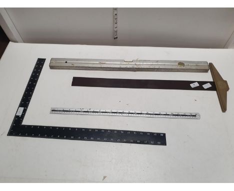 A selection of measuring tools,  shipping unavailable