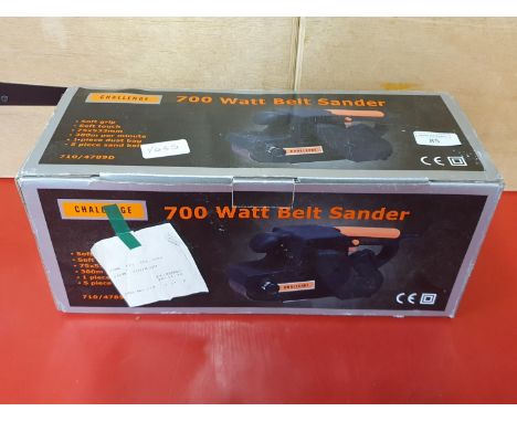 A 700w belt sander (untested),  shipping unavailable