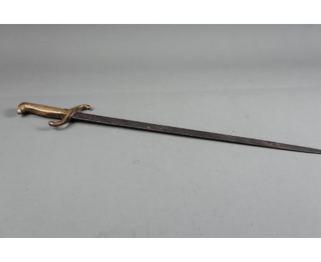 A 19th century Prussian military dagger, blade 19" long