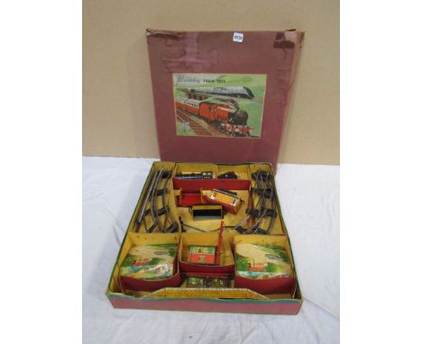 A Brimtoy 0 gauge 335 train set 