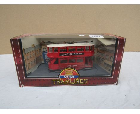 A boxed Corgi Tramlines C992/1 Leeds City Transport tram 