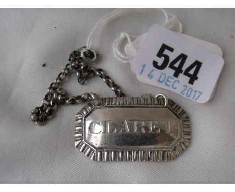 Georgian claret ticket 1.5” wide Lon by GK    
