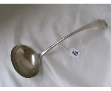 OE pattern soup ladle Sheff 1906 by  JR  230g        