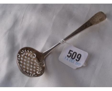 Georgian oe pattern sifter ladle Lon 1784 25g   
