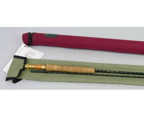 An Orvis Trident TL 9ft tipflex 9.5 6wt fly rod