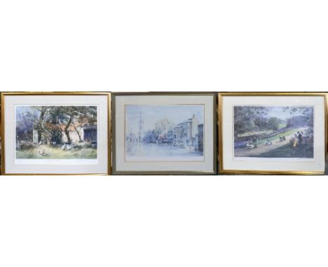 Three limited edition signed prints by J.M. Brooks (3)