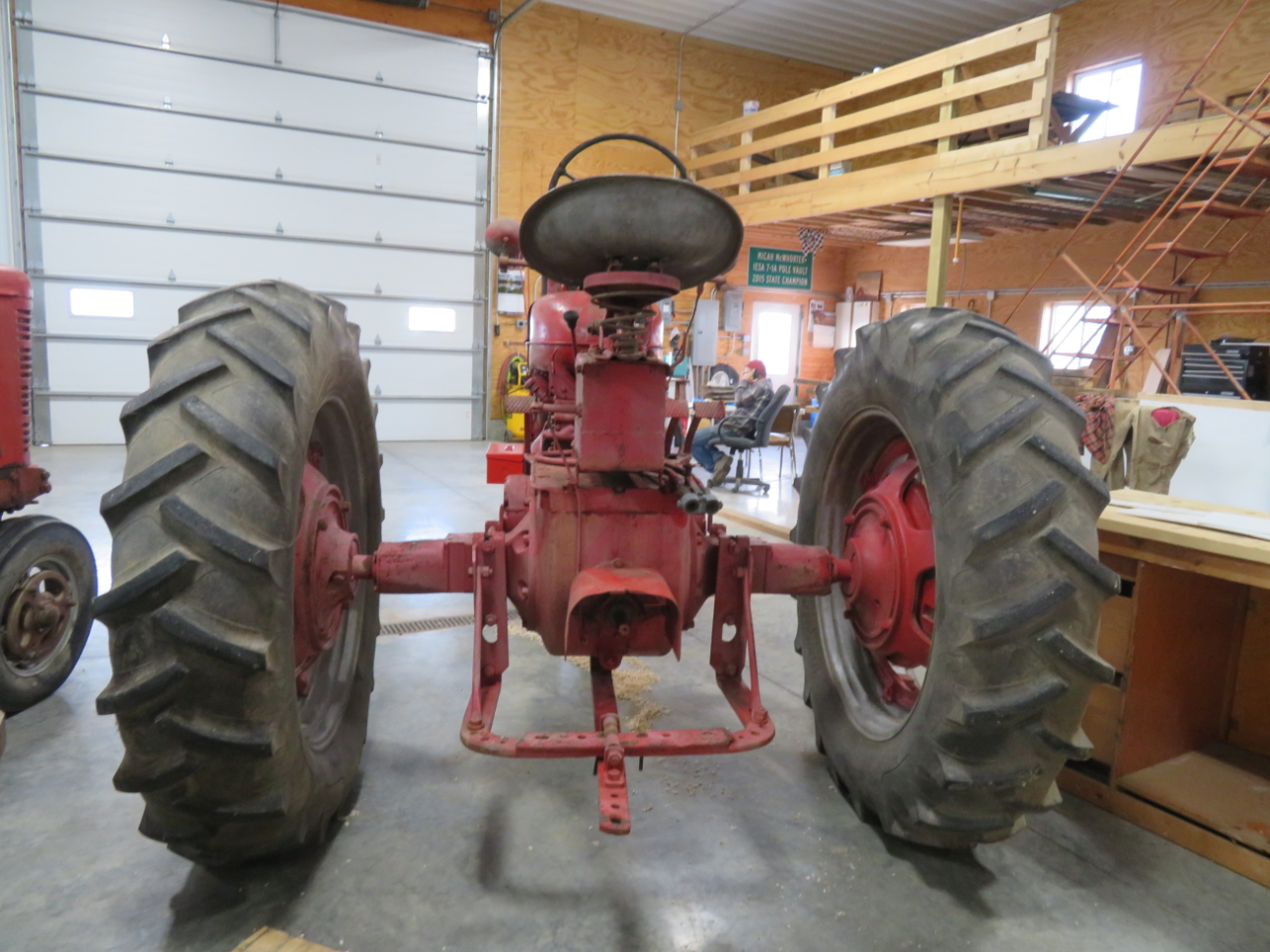 Farmall Super M power steering live hydraulics serial L507177