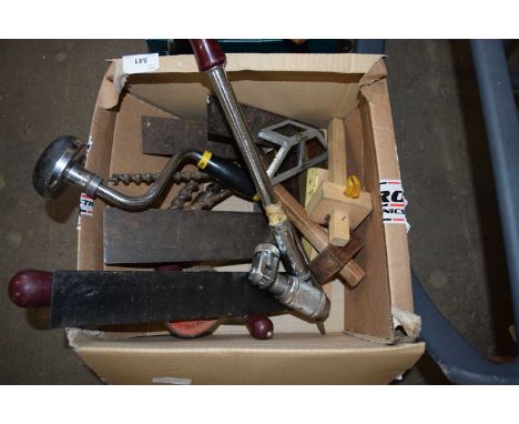 ONE BOX OF MIXED TOOLS
