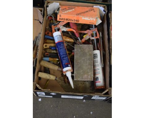 BOX OF MIXED TOOLS