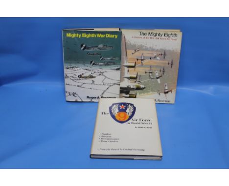 KENN C. RUST - 'THE 9TH AIR FORCE IN WORLD WAR II', second printing 1970, together with Roger A. Freeman - 'The Mighty Eighth