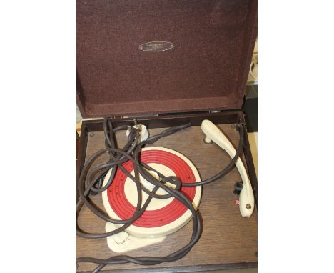 A VINTAGE RECORD PLAYER