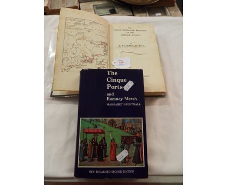 Two local interest books; 'The Cinque Ports and Romney Marsh' by Margaret Brentnall (enlarged second edition) and 'The Consti
