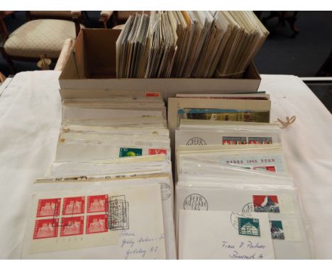 A large selection of Swedish stamped envelopes and first day covers  