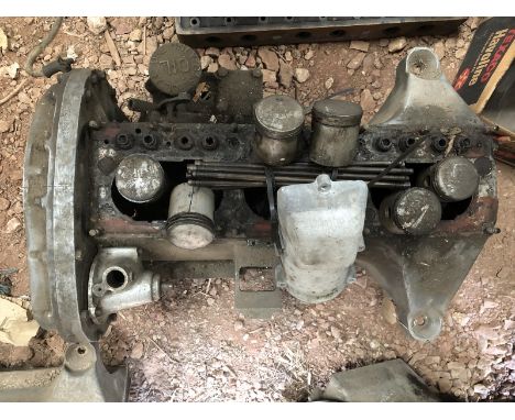 An Alvis Silver Eagle engine, long stroke.