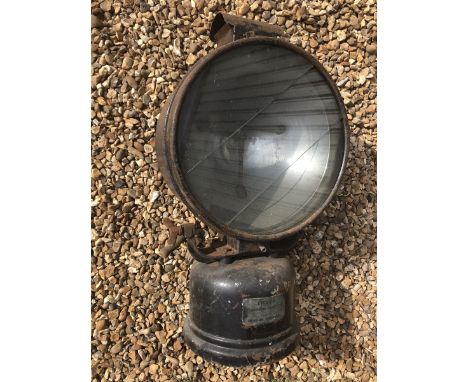 A Tilley search light. 