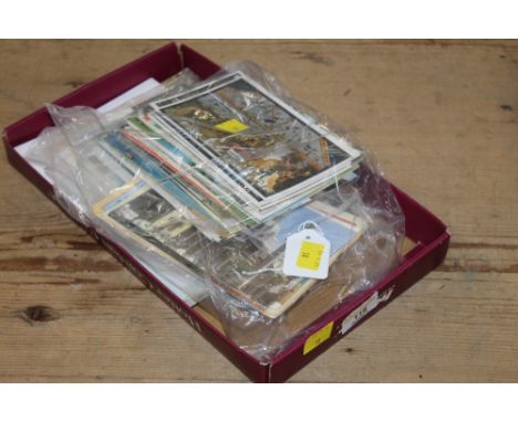 Collection of postcards and first day covers