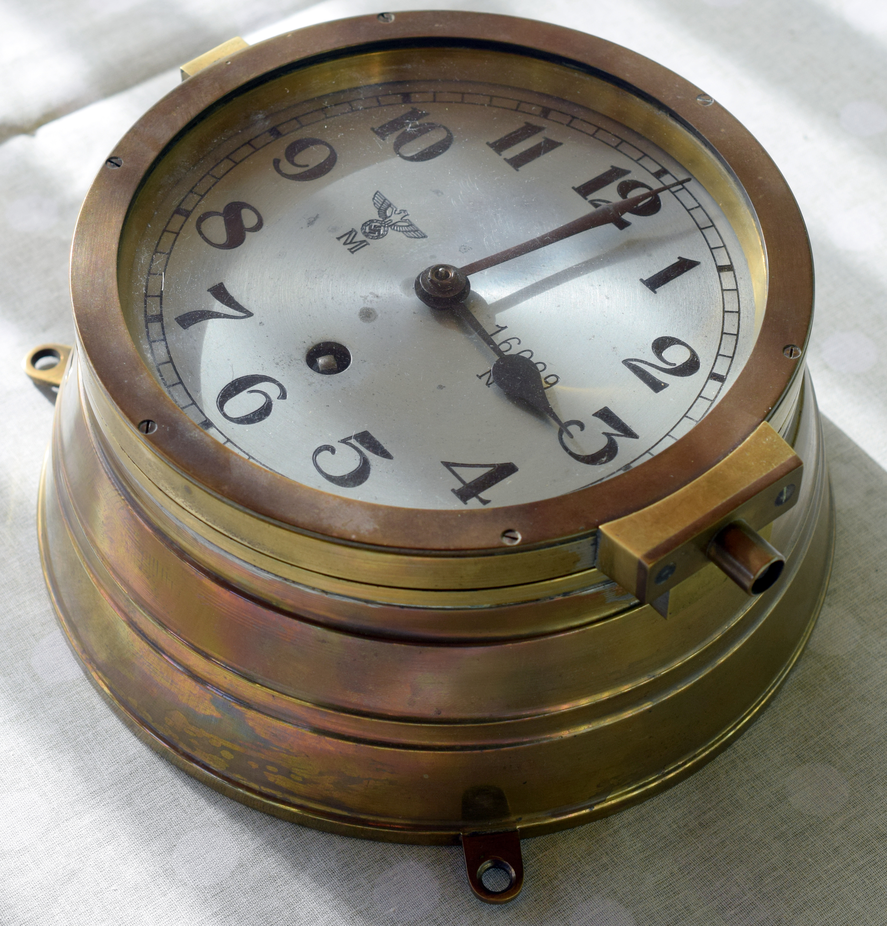 Rare WW2 Kriegsmarine U-Boat clock By Kieninger & Obergfell Excellent ...