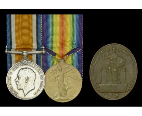 Three: Lieutenant-Colonel E. H. C. Childe-Thomas, Hampshire Regiment, late Royal Irish Fusiliers  British War and Victory Med