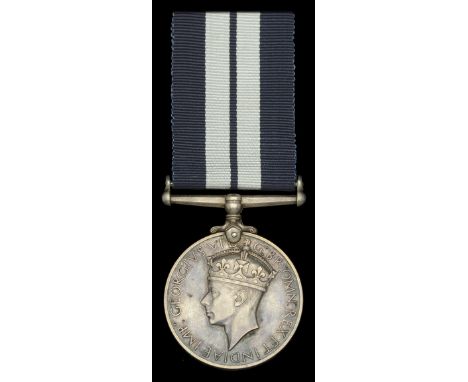 A rare Second War D.S.M. awarded to Able Seaman Cyril Hartley, Royal Navy, for gallantry on land as a member of the ‘Unrotate
