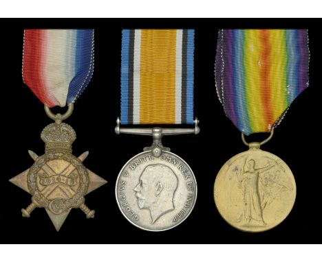 Three: Staff Sergeant G. Cooke, 18th Hussars (Queen Mary’s Own), later Military Provost Staff Corps  1914-15 Star (1816 Sjt. 