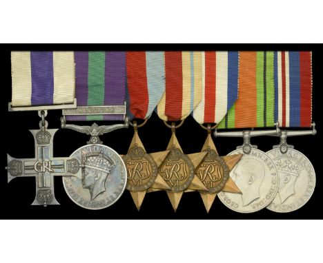 A superb Second War immediate ‘Gold Beach’ D-Day M.C. group of seven awarded to Major J. L. G. Littlejohns, 1st Battalion, Ha