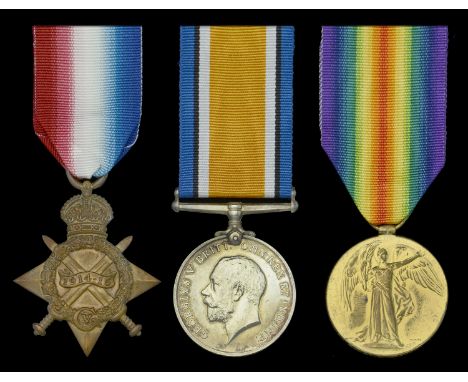 Three: Private H. R. Meaker, 3rd (The King’s Own) Hussars  1914-15 Star (16570 Pte. H. R. Meaker. 3rd. Hrs.); British War and