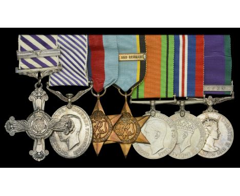 An outstanding Second War ‘1945’ D.F.C. and Second Award Bar, ‘1943’ D.F.M. group of seven awarded to Wing Commander S. A. R.