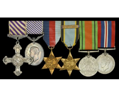 A good Second War ‘1944’ D.F.C., ‘1940’ D.F.M. group of six awarded to Wellington and Lancaster navigator, Flight Lieutenant 