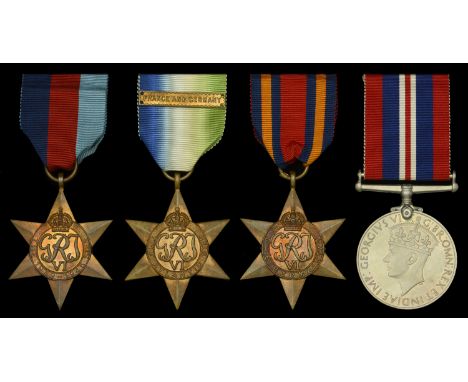 Four: Attributed to Coder S. R. Green, Royal Navy  1939-45 Star; Atlantic Star, 1 clasp, France and Germany; Burma Star; War 