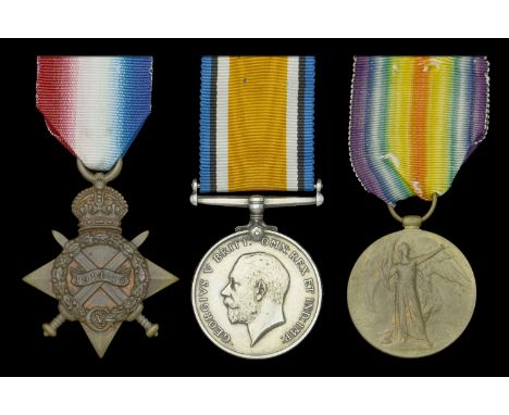 Three: Corporal A. Mooring, Middlesex Regiment, who was killed in action during the Battle of Flers Courcelettes, on the Somm