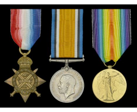 Three: Private W. Loach, 18th (Queen Mary’s Own) Hussars  1914 Star (1874 Pte. W. Loach. 18/Hrs.); British War and Victory Me
