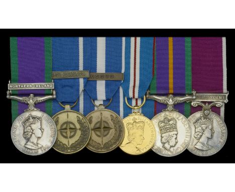 Six: Corporal I. D. Bennett, Royal Hampshire Regiment, later Princess of Wales’s Royal Regiment  General Service 1962-2007, 1
