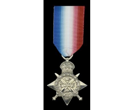 1914 Star (7315 Pte. J. Osborne. 2/R. Sc: Fus.) the star plated and lacquered, otherwise very fine £70-£90  ---  John Osborne